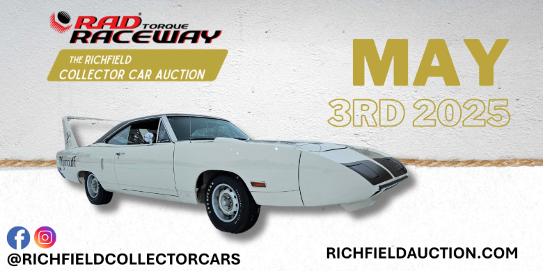 We Want to Send You to Experience The Richfield Collector Car Auction