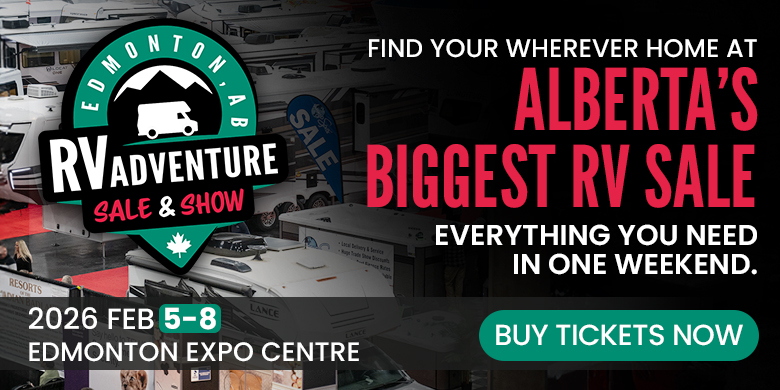 We Want to Send You to The Edmonton RV Adventure Sale & Show