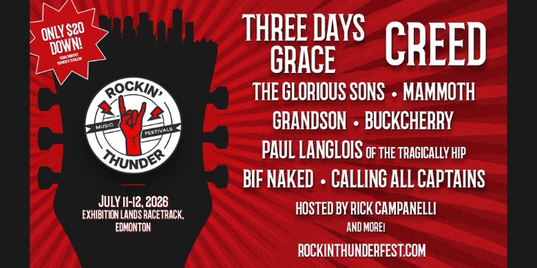 We Want to Send You to Rockin’ Thunder Music Festival!