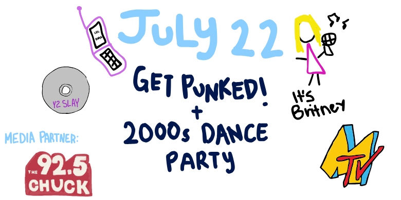 We Want to Send You to the Riverhawks Get Punk’d + 2000s Dance Party